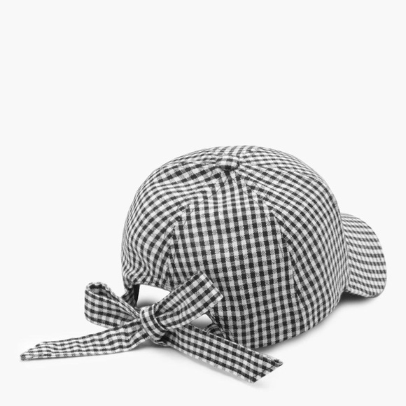 bp Accessories - 🖤 Nordstrom BP Black & White Gingham Baseball Hat With Bow